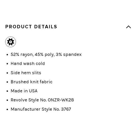 NEW Onzie x Revolve Lightweight Sweatshirt Size SMALL/MEDIUM Gray Camo High Low - Picture 7 of 7